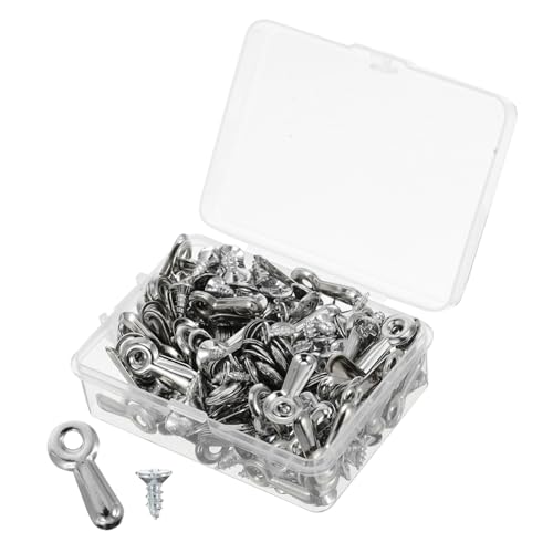 LIFKOME 160 Stück Robuste Drehknöpfe für Stabile Rückwand Bildrahmen Befestigungselemente mit Schrauben Für Reparatur und Montage LIFKOME 160 Stück Robuste Drehknöpfe für Stabile Rückwand Bildrahmen Befestigungselemente mit Schrauben Für Reparatur und Montage von LIFKOME