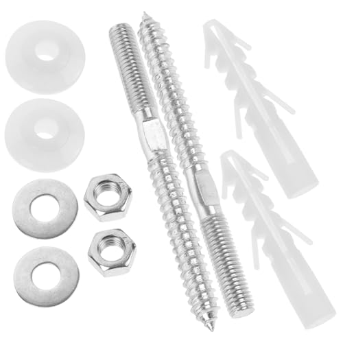 LIFKOME 1Satz Basin Fixing Kit Waschbecken Schrauben Set für Sichere Installation Verlängerte Längendesign für Stabilität für Profis und Heimwerker Kosteneffiziente Lösung von LIFKOME