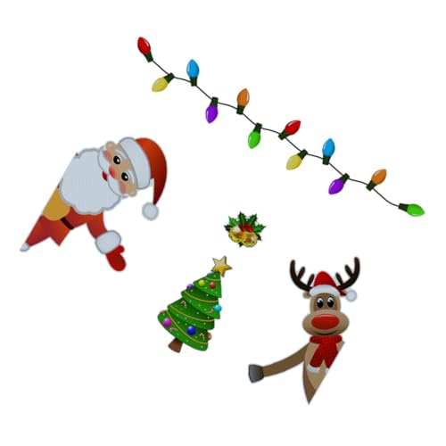 LIFKOME 1satz Reflektierenden Weihnachtsmagneten Für Schöne Weihnachtsdeko Für Auto Und Kühlschrank Für Festliche Anlässe Und Kreative Foto-hintergründe LIFKOME 1satz Reflektierenden Weihnachtsmagneten Für Schöne Weihnachtsdeko Für Auto Und Kühlschrank Für Festliche Anlässe Und Kreative Foto-hintergründe von LIFKOME