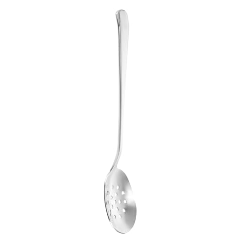 LIFKOME 1Stk Kleine schlitz pfannen Schlitz suppe löffel Hohllochlöffel heißer Topf schnellkochtopf Kelle Suppensieb hohler Löffel Rostfreier Stahl Teelöffel Filtersieb Sieblöffel Spinne von LIFKOME