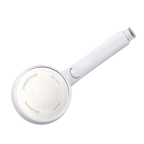 LIFKOME 2 STÜCK Handbrause Duschkopf Ersatz Hochdruck Duschbrause Weiß Verstellbar Rotierbar Wassersparend mit Massagefunktion für Badezimmer von LIFKOME