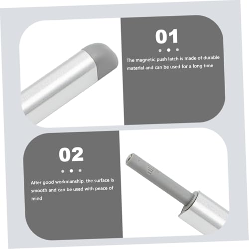LIFKOME 2 Sätze Magnetischer Push to open Schubladenverschluss Aluminiumlegierung Edelstahl Geräuscharm Ohne Griff Für Schranktüren Ohne Selbstschließende Scharniere LIFKOME 2 Sätze Magnetischer Push to open Schubladenverschluss Aluminiumlegierung Edelstahl Geräuscharm Ohne Griff Für Schranktüren Ohne Selbstschließende Scharniere von LIFKOME