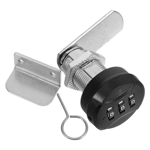 LIFKOME 2 Sätze Mechanisches Zahlenschloss Zinklegierung Verstellbares Kombinationsschloss für Schubladen Briefkästen und Akten Möbel-schränke Platzsparend und Batteriefrei Robuste LIFKOME 2 Sätze Mechanisches Zahlenschloss Zinklegierung Verstellbares Kombinationsschloss für Schubladen Briefkästen und Akten Möbel-schränke Platzsparend und Batteriefrei Robuste von LIFKOME