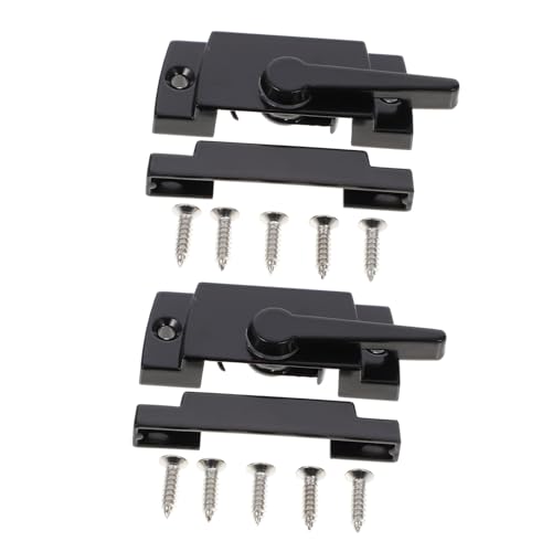 LIFKOME 2 Sätze Zinklegierung Fenster schiebeschloss Robuste Sicherheitsverriegelung für Schiebefenster Kinderfreundlich Einfache Montage Ersatz für Alte Fenstergriffe Effektiver LIFKOME 2 Sätze Zinklegierung Fenster schiebeschloss Robuste Sicherheitsverriegelung für Schiebefenster Kinderfreundlich Einfache Montage Ersatz für Alte Fenstergriffe Effektiver von LIFKOME