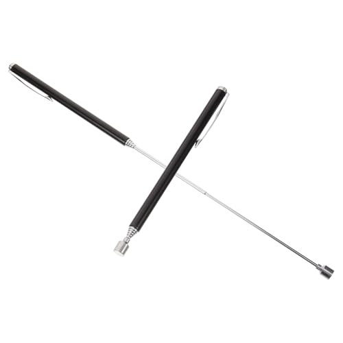 LIFKOME 2 Stck. Teleskopischer Magnetischer Greifer mit Starkem Magnet Ausziehbar Tragbar mit Praktischem Taschenclip für Schrauben Muttern und Metallteile Leicht und Kompakt zur Einfachen von LIFKOME