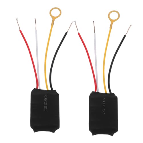 LIFKOME 2 Stück DIY Touch Modul für Schreibtischlampe mit Stufiger Sensitivität Touch Steuerung Schrumpfschlauch Schutz Einfache Installation für Lampen mit Helligkeitsregelung LIFKOME 2 Stück DIY Touch Modul für Schreibtischlampe mit Stufiger Sensitivität Touch Steuerung Schrumpfschlauch Schutz Einfache Installation für Lampen mit Helligkeitsregelung von LIFKOME