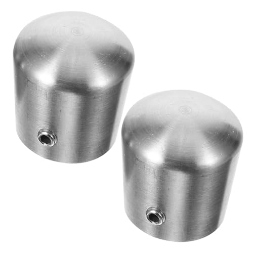 LIFKOME 2 Stück Edelstahl Handlauf Endkappen Φmm Langlebige Rohrstopfen für Treppenpfosten Rostfreie Metallkappen Einfache Montage Passend für Verschiedene Handläufe und Geländer LIFKOME 2 Stück Edelstahl Handlauf Endkappen Φmm Langlebige Rohrstopfen für Treppenpfosten Rostfreie Metallkappen Einfache Montage Passend für Verschiedene Handläufe und Geländer von LIFKOME