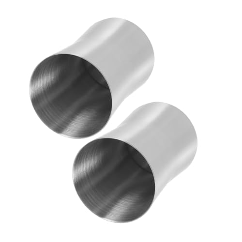 LIFKOME 2 Stück Edelstahl Mundspülbecher mit Elegantem Design Vielseitig als Zahnbürstenhalter und Trinkbecher für Langlebig für Badezimmer und Reisen LIFKOME 2 Stück Edelstahl Mundspülbecher mit Elegantem Design Vielseitig als Zahnbürstenhalter und Trinkbecher für Langlebig für Badezimmer und Reisen von LIFKOME