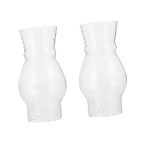 LIFKOME 2 Stück Ersatz Lampenschirm aus für und Öllampen Transparenter Schornstein Einfach zu Reinigen Design Optimaler Lichtdurchlass Kompatibel mit Vintage Öllampen LIFKOME 2 Stück Ersatz Lampenschirm aus für und Öllampen Transparenter Schornstein Einfach zu Reinigen Design Optimaler Lichtdurchlass Kompatibel mit Vintage Öllampen von LIFKOME