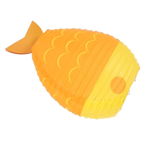 LIFKOME 2 Stück Fischform Papierlaternen DIY Bastelset Bunte Laternen für Meeres Themenparty Schlafzimmer Wohnzimmer Dekoration Hängelaterne Gelb LIFKOME 2 Stück Fischform Papierlaternen DIY Bastelset Bunte Laternen für Meeres Themenparty Schlafzimmer Wohnzimmer Dekoration Hängelaterne Gelb von LIFKOME