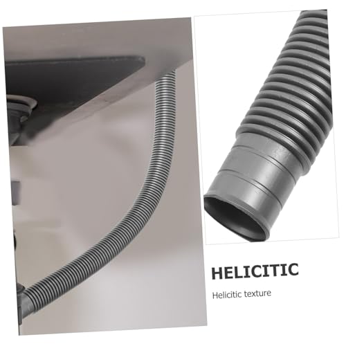 LIFKOME 2 Stück Flexibles Abflussrohr Verlängerung Schlauch für Küchenspüle und Waschbecken Korrosionsbeständiges Ausdehnbares Wellrohr Kompatibel mit Anschlüssen Langlebig und von LIFKOME