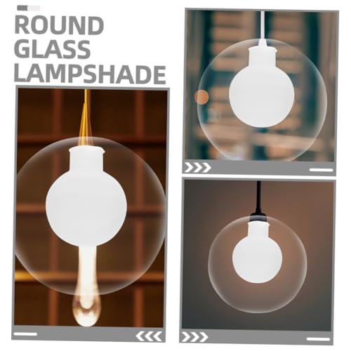 LIFKOME 2 Stück Glas Lampenschirme Opal Deckenleuchte Ersatz Lampenglas Abdeckung für Wohnzimmer Schlafzimmer Küche LIFKOME 2 Stück Glas Lampenschirme Opal Deckenleuchte Ersatz Lampenglas Abdeckung für Wohnzimmer Schlafzimmer Küche von LIFKOME