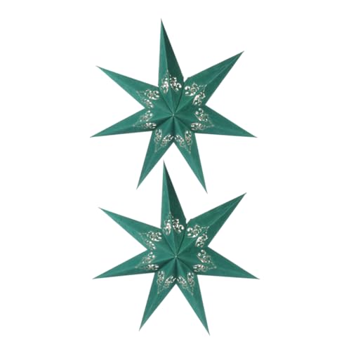 LIFKOME 2 Stück Hängende Laterne aus Papier Teiliges Nordischer Sternlampenschirm Dekorativer Weihnachtsstern für Hochzeiten und Feste Vielseitig Einsetzbar Geschäften und Bars LIFKOME 2 Stück Hängende Laterne aus Papier Teiliges Nordischer Sternlampenschirm Dekorativer Weihnachtsstern für Hochzeiten und Feste Vielseitig Einsetzbar Geschäften und Bars von LIFKOME