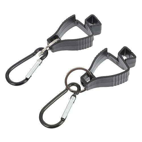 LIFKOME 2 Stück Handschuhhalter Clip Praktische Aufhängefunktion für Handtücher und Arbeitshandschuhe Robustes Design für Einsatz im Freien Effektive Aufbewahrungslösung von LIFKOME