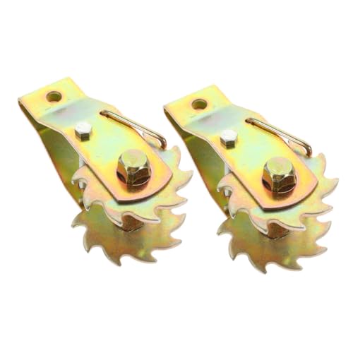 LIFKOME 2 Stück Heavy Duty Stahlseil Spannschloss mit Zahnraddesign Teiliges Kabelspanner für Stabile Drahtseilbefestigung im Außenbereich Einfache und Schnelle Seilspannungslösung von LIFKOME