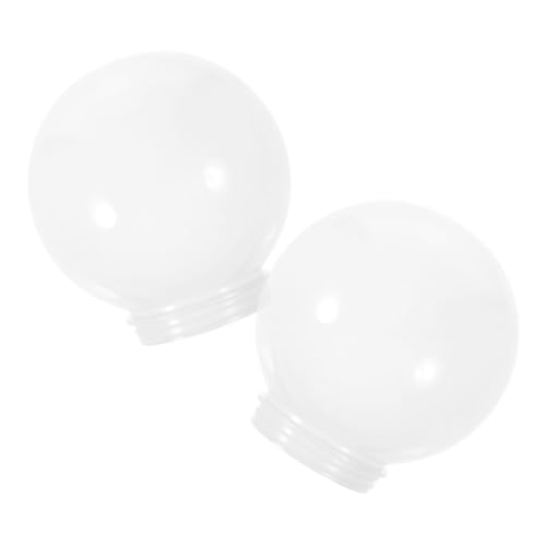 LIFKOME 2 Stück Kugel Lampenschirme aus Acryl Milchig Weiß Ersatzschirm für Pendelleuchte Deckenleuchte Einfach zu Montieren Modernes Design Geeignet für Wohnzimmer Schlafzimmer Küche LIFKOME 2 Stück Kugel Lampenschirme aus Acryl Milchig Weiß Ersatzschirm für Pendelleuchte Deckenleuchte Einfach zu Montieren Modernes Design Geeignet für Wohnzimmer Schlafzimmer Küche von LIFKOME