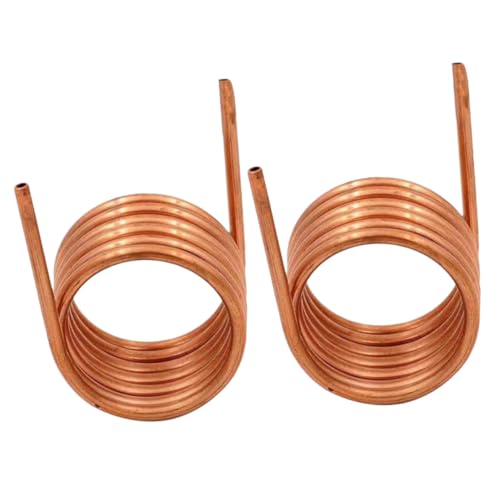 LIFKOME 2 Stück Kupferrohr Weiches Abflussrohr Kupferrohrspule Kühlrohr Für Klimaanlagen Kupferrohrspule Kupferrohr Für Gefrierschränke Für Kühlschränke von LIFKOME
