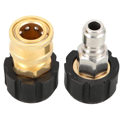 LIFKOME 2 Stück Kupplungs Set Teilig Kupplung Hochdruckreiniger Adapter Schnellverbinder für Gartenschlauch Hochdruckschlauch Zubehör Robust Kompakt Vielseitig Kompatibel LIFKOME 2 Stück Kupplungs Set Teilig Kupplung Hochdruckreiniger Adapter Schnellverbinder für Gartenschlauch Hochdruckschlauch Zubehör Robust Kompakt Vielseitig Kompatibel von LIFKOME
