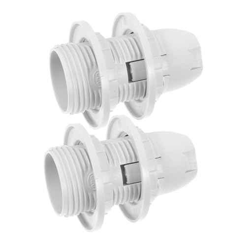 LIFKOME 2 Stück Lampenfassung Adapter Austausch für Tischlampen Deckenleuchten Stehlampen Robuste Kunststoffkonstruktion Einfache Installation Zeitersparnis bei Reparaturen LIFKOME 2 Stück Lampenfassung Adapter Austausch für Tischlampen Deckenleuchten Stehlampen Robuste Kunststoffkonstruktion Einfache Installation Zeitersparnis bei Reparaturen von LIFKOME