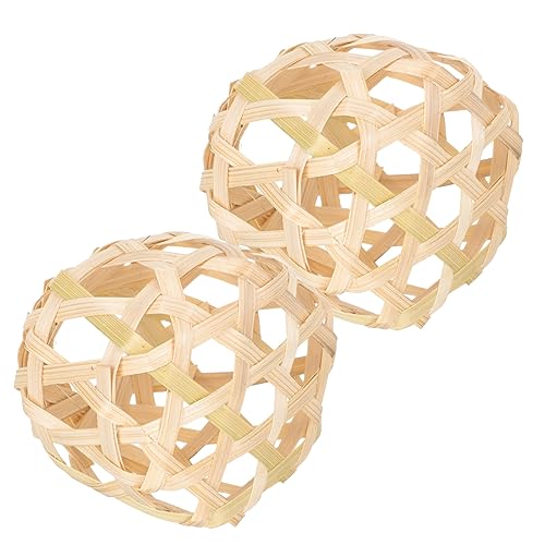 LIFKOME 2 Stück Lampenschirme Kleine Handgewebte Lampenabdeckung für Tischlampen und Laternen Rustikaler Look für Schlafzimmer Garten und Büro LIFKOME 2 Stück Lampenschirme Kleine Handgewebte Lampenabdeckung für Tischlampen und Laternen Rustikaler Look für Schlafzimmer Garten und Büro von LIFKOME