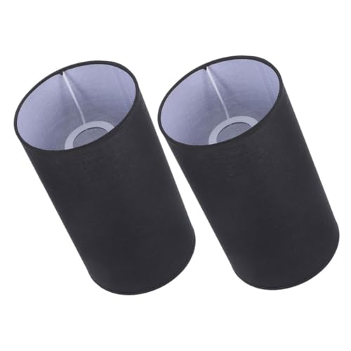 LIFKOME 2 Stück Lampenschirme aus Schwarzem Leinenstoff DIY lampenzubehör für Tisch Wandleuchten Einfach Montierbar Robustes Material Vielseitig Einsetzbar für Wohn LIFKOME 2 Stück Lampenschirme aus Schwarzem Leinenstoff DIY lampenzubehör für Tisch Wandleuchten Einfach Montierbar Robustes Material Vielseitig Einsetzbar für Wohn von LIFKOME