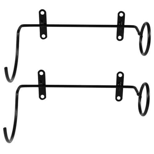 LIFKOME 2stücke Metall Weinregal Aus Schmiedeeisen Weinflaschenhalter Kreativer Weinflaschenständer Zum Aufhängen Für Flaschen Robust Und Langlebig von LIFKOME