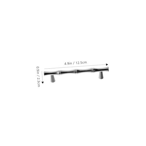 LIFKOME 2 Stück Moderne Metall Türgriffe Bambusdesign Robuste Möbelgriffe für Schränke Kleiderschränke und Schiebetüren Langlebige Platzsparende Griffe für Diverse Möbelarten LIFKOME 2 Stück Moderne Metall Türgriffe Bambusdesign Robuste Möbelgriffe für Schränke Kleiderschränke und Schiebetüren Langlebige Platzsparende Griffe für Diverse Möbelarten von LIFKOME