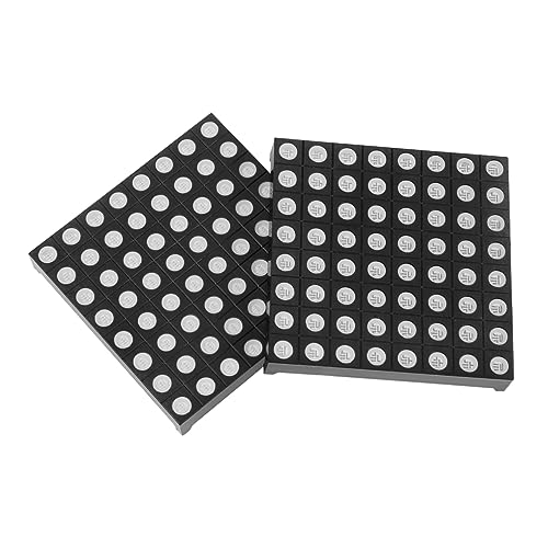 LIFKOME 2 Stück Rgb LED Matrix Modul Punktmatrix mit Gemeinsamer Anode Vollfarbiges LED Modul für Mikrocontroller Anwendungen LIFKOME 2 Stück Rgb LED Matrix Modul Punktmatrix mit Gemeinsamer Anode Vollfarbiges LED Modul für Mikrocontroller Anwendungen von LIFKOME