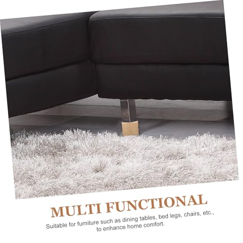LIFKOME 2 Stück Robuste Möbelheber aus Massivem Holz rutschfeste Möbelerhöhungen für Sofa Bett Tisch und Stuhl Stabilisierend Platzsparend Geeignet für Wohn Haushaltsmöbel von LIFKOME