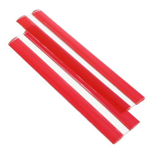 LIFKOME 2 Stück Selbstklebende Acrylscharniere Flexible Robuste Scharniere mit Doppelseitigem Klebeband Vielseitig Einsetzbar für Kühlschrank und Schranktüren Einfache Montage Weiche für von LIFKOME