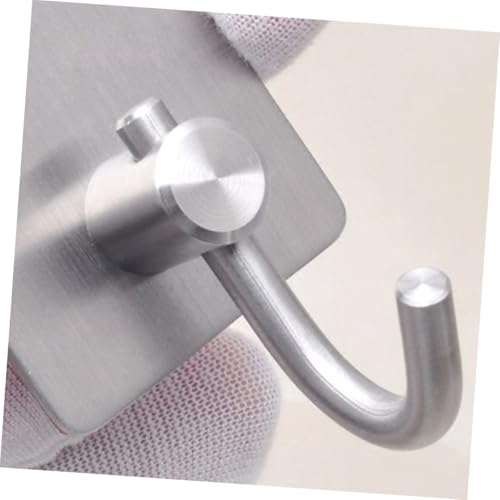 LIFKOME 2 Stück Selbstklebende Wandhaken aus hochwertigem Metall Kratzfest mit Anti rutsch schutz Starker Haftung als Garderoben Küchenhaken für Bad und Dusche LIFKOME 2 Stück Selbstklebende Wandhaken aus hochwertigem Metall Kratzfest mit Anti rutsch schutz Starker Haftung als Garderoben Küchenhaken für Bad und Dusche von LIFKOME