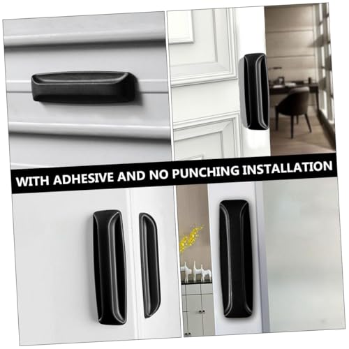 LIFKOME 2 Stück Selbstklebender Möbelgriff aus Robustem PP Einfache Montage Rutschfest Langlebig für Schrank Kühlschrank für Tür Fenstergriffe ohne Bohren LIFKOME 2 Stück Selbstklebender Möbelgriff aus Robustem PP Einfache Montage Rutschfest Langlebig für Schrank Kühlschrank für Tür Fenstergriffe ohne Bohren von LIFKOME
