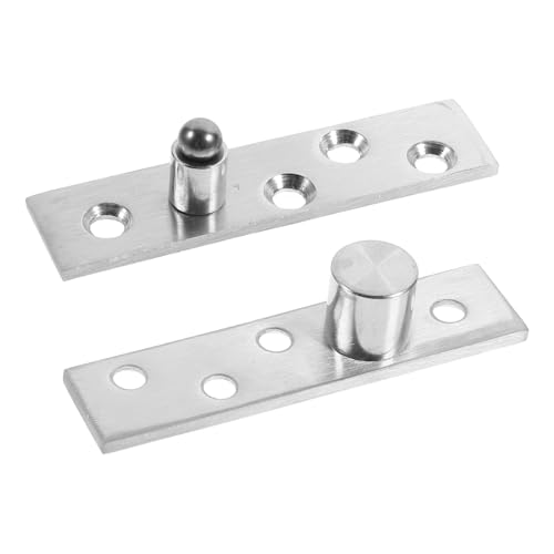 LIFKOME 2 Stück Teiliges Edelstahl Dreh zentrierachse Verdecktes Türscharnier für Schrank Zimmertüren Langlebig Stabil Kompakt Einsetzbar Modernes Design LIFKOME 2 Stück Teiliges Edelstahl Dreh zentrierachse Verdecktes Türscharnier für Schrank Zimmertüren Langlebig Stabil Kompakt Einsetzbar Modernes Design von LIFKOME