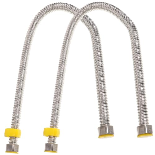 LIFKOME 2 Stück Teiliges Edelstahl wellrohr Wasserzulaufschlauch Flexibel Korrosionsbeständig für Warmwasserbereiter Langlebiger Anschluss für Heizungsanlage LIFKOME 2 Stück Teiliges Edelstahl wellrohr Wasserzulaufschlauch Flexibel Korrosionsbeständig für Warmwasserbereiter Langlebiger Anschluss für Heizungsanlage von LIFKOME