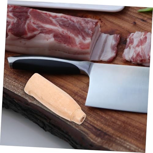 LIFKOME 2 Stück Teiliges Küchenmesser Holzgriff Ersatzgriff aus Langlebigem Holz für Einfache Reparatur und Sicheren Halt für Küchenmesser Schnelle Montage Funktionales Design für LIFKOME 2 Stück Teiliges Küchenmesser Holzgriff Ersatzgriff aus Langlebigem Holz für Einfache Reparatur und Sicheren Halt für Küchenmesser Schnelle Montage Funktionales Design für von LIFKOME