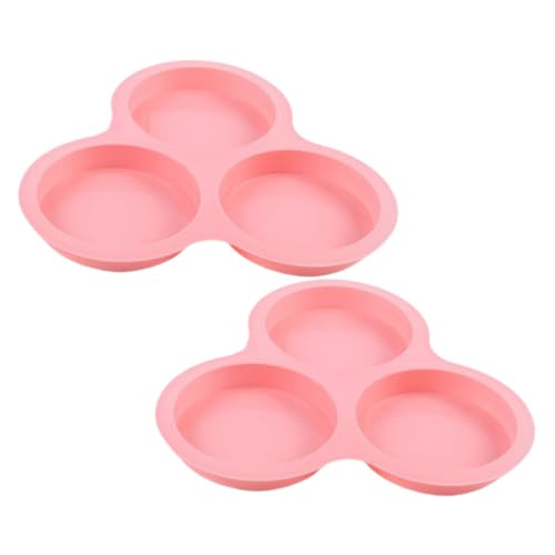 LIFKOME 2 Stück Teiliges Silikon eierform Heißluftfritteuse Zylinder design Hitzebeständig Antihaftbeschichtet für DIY Backen und Vielseitige Küchenanwendung von LIFKOME