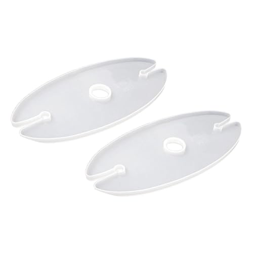 LIFKOME 2 Stück Teiliges Silikonform für Weinglas Halter Kreative Diy Matte für Unregelmäßige Becher Hochtemperaturbeständig für Handwerksprojekte von LIFKOME