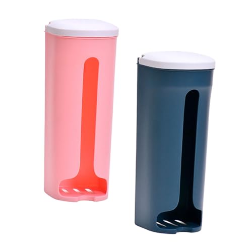 LIFKOME 2 Stück Wandmontierter Küchen Kunststoffbeutelhalter mit Klappdeckel Großer Kapazität für Müllsäcke und Küchenrollen Praktische Aufbewahrung Blau Platzsparend und Vielseitig LIFKOME 2 Stück Wandmontierter Küchen Kunststoffbeutelhalter mit Klappdeckel Großer Kapazität für Müllsäcke und Küchenrollen Praktische Aufbewahrung Blau Platzsparend und Vielseitig von LIFKOME