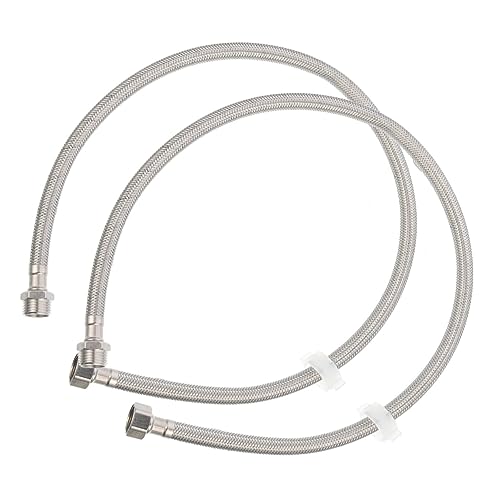 LIFKOME 2 Stück Waschmaschinenverlängerungsschlauch Flexibel für Gängigen Waschmaschinen Langlebige Verbindung Einfache Installation LIFKOME 2 Stück Waschmaschinenverlängerungsschlauch Flexibel für Gängigen Waschmaschinen Langlebige Verbindung Einfache Installation von LIFKOME