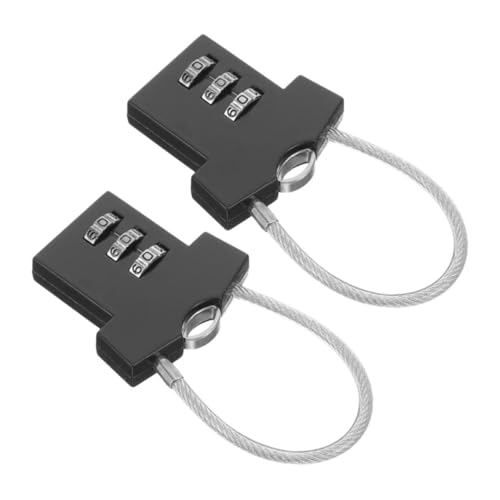 LIFKOME 2 Stück Zahlenschloss Kofferschloss Vorhängeschloss für Reise Gepäck Schränke Fahrrad Gym Locker Kleines Robustes Zahlencode Schloss Benutzerfreundlich Tragbar Langlebig LIFKOME 2 Stück Zahlenschloss Kofferschloss Vorhängeschloss für Reise Gepäck Schränke Fahrrad Gym Locker Kleines Robustes Zahlencode Schloss Benutzerfreundlich Tragbar Langlebig von LIFKOME