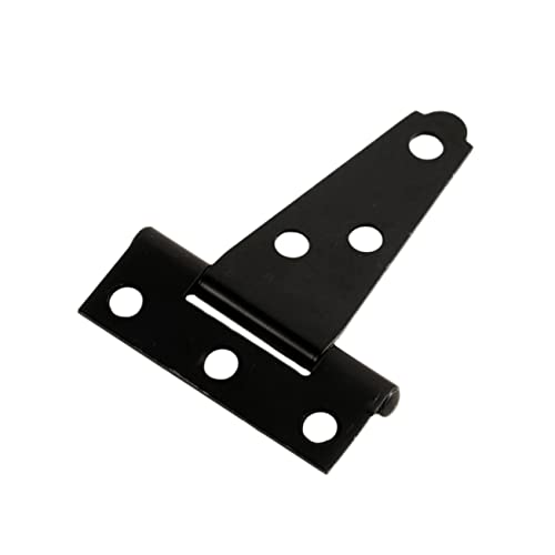 LIFKOME 2 Stücke Schwerlast T Form Türscharnier Verzinktes Rostfreies Schraubenlöcher für Stabile Montage Geräuscharm Flexibel Teiliges Geeignet für Türen Tore Möbel und DIY Projekte von LIFKOME