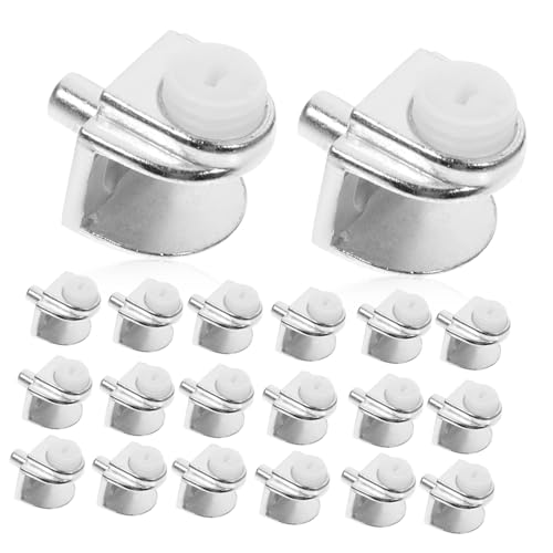 LIFKOME 20 Stück Glasregalhalter aus Zinklegierung Robuste Glasklemmen für Spiegel und Glasplatten Rostfrei Kompakt und Langlebig Geeignet für Wand Regalbefestigung Sichere Montage LIFKOME 20 Stück Glasregalhalter aus Zinklegierung Robuste Glasklemmen für Spiegel und Glasplatten Rostfrei Kompakt und Langlebig Geeignet für Wand Regalbefestigung Sichere Montage von LIFKOME