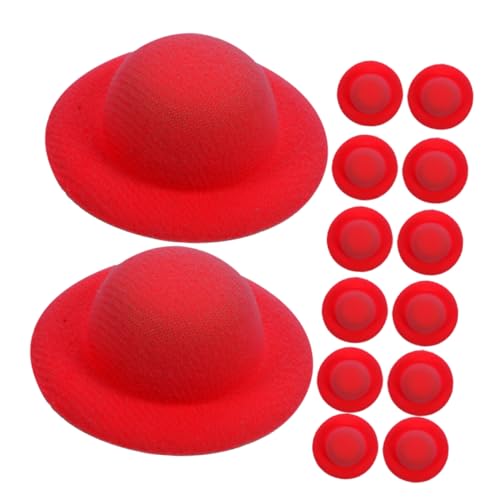 LIFKOME 20 Stück Miniatur-gewebte Hüte: DIY-bastelprojekte, Party-anziehzubehör – Entzückende Mini-Hut-Ornamente Für Puppen Und Figuren von LIFKOME