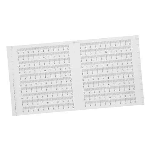 LIFKOME 20 Stück Selbstklebende Maßband Aufkleber Maßstab Messskala Aufkleber Transparent Schwarz Genaues Messwerkzeug Vielseitig Einsetzbar Für Büro und Haushalt LIFKOME 20 Stück Selbstklebende Maßband Aufkleber Maßstab Messskala Aufkleber Transparent Schwarz Genaues Messwerkzeug Vielseitig Einsetzbar Für Büro und Haushalt von LIFKOME