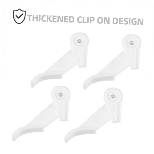 LIFKOME 20 Stück Teiliges Deckenlampen befestigungsklammern aus Verdicktem Kunststoff Drehbare Lampenschirm clips Einfache Installation Geeignet für LED deckenleuchten und Lampenschirme von LIFKOME