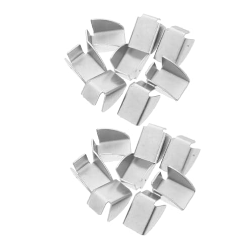 LIFKOME 20 Stück Teiliges Metall-regalbodenträger- Dreieckige Clips Dicke Halterungen für Holz- Sperrholz Spanplattenregale Robuste Einlegebodenhalterung für Büro Heimregale von LIFKOME