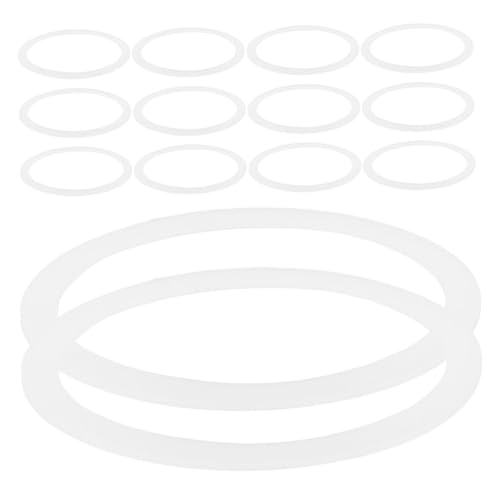 LIFKOME 20 Stück Teiliges Silikon dichtungsring Gläser Lebensmittelechte Hitzebeständige Ersatz dichtungen für Einmachgläser Luftdicht und Auslaufsicher Einfach zu Reinigen und Vielseitig von LIFKOME