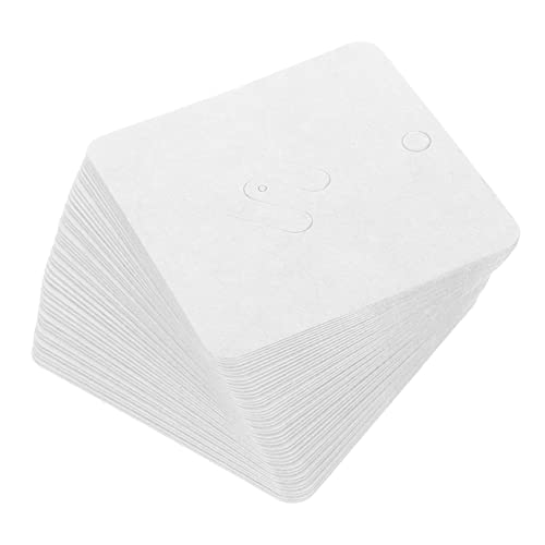 LIFKOME 200 Stück Schmuckkarten Für Broschen Papier Präsentationskarten Mit Löchern Und Schlitz Für Displays Vitrinen Und Theken LIFKOME 200 Stück Schmuckkarten Für Broschen Papier Präsentationskarten Mit Löchern Und Schlitz Für Displays Vitrinen Und Theken von LIFKOME