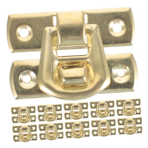 LIFKOME 20stücke Teiliges Kleine Hasp-verschlüsse Für Schmuckkästchen Geschenkboxen Und Holzkisten Einfache Installation Kompakte Für Dekorative Boxen von LIFKOME