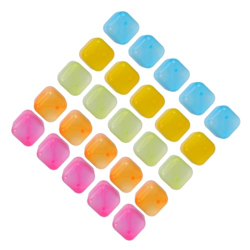 LIFKOME 24 Stück Teiliges Wiederverwendbare Eiswürfel Gefrierbare Eiswürfel für Getränke Bunten Farben für Partys und Erfrischende Drinks LIFKOME 24 Stück Teiliges Wiederverwendbare Eiswürfel Gefrierbare Eiswürfel für Getränke Bunten Farben für Partys und Erfrischende Drinks von LIFKOME